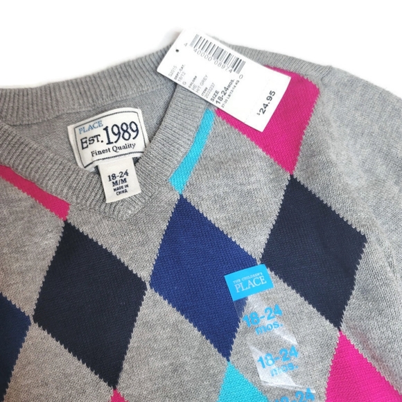 The childrens place NWT sweater size 18-24 months - Picture 2 of 4